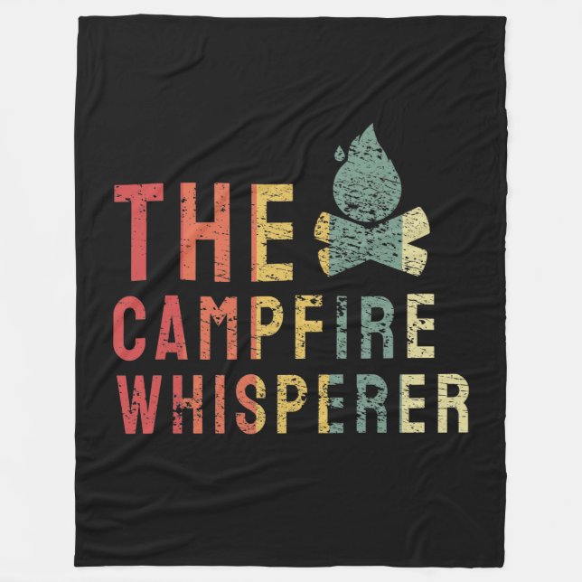 Campfire - Campfire Whisperer Fleece Blanket (Front)