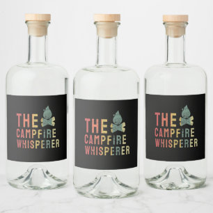 Campfire - Campfire Whisperer Liquor Bottle Label