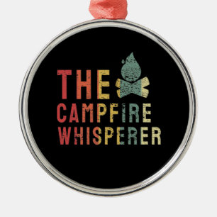 Campfire - Campfire Whisperer Metal Ornament
