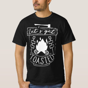 Campfire Camping Marshmallow T-Shirt
