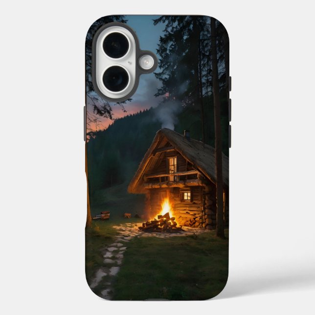 Campfire Cases for iPhone 16 (Back)