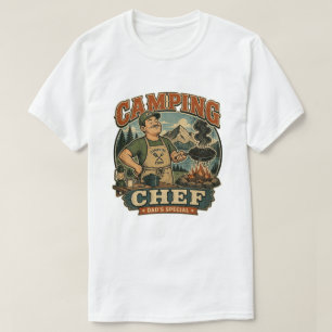 Campfire Chef Funny Camping T-Shirt