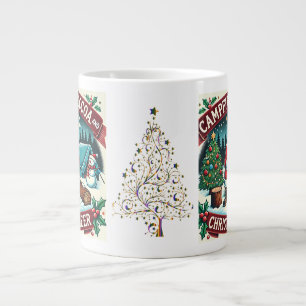 Campfire, Cocoa, and Christmas Cheer: Cosy Up for Large Coffee Mug
