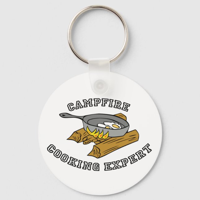Campfire Cooking Expert Key Ring (Front)