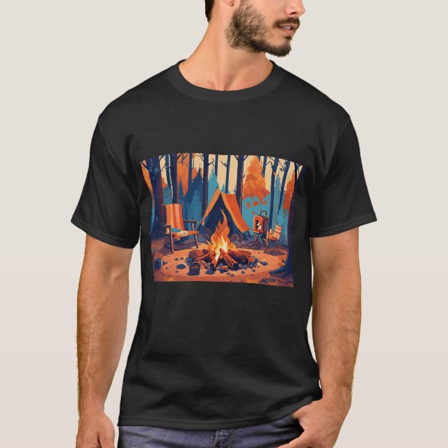 Campfire Culinary Master T-Shirt (Front)