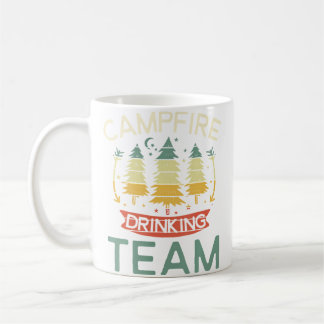Campfire Drinking Team Rv Camping Lover Men Camp B Coffee Mug