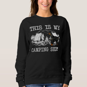 Campfire Gordon Setter Dog This Is My Camping Sweatshirt