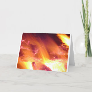 Campfire Holiday Card