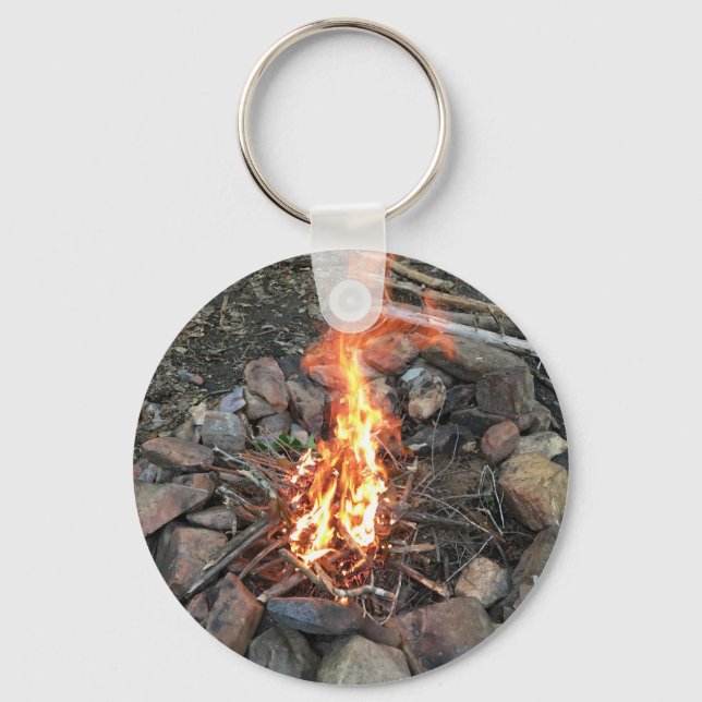Campfire Keychain (Front)