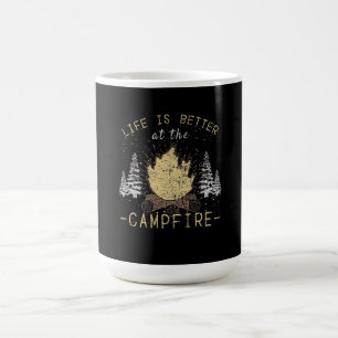 Campfire - Life Is Better By The Campfire Coffee Mug