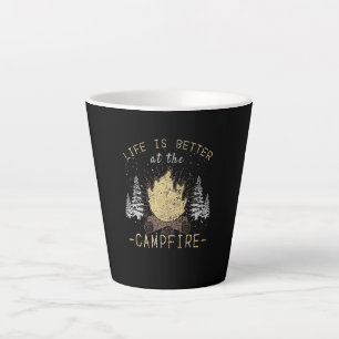 Campfire - Life Is Better By The Campfire Latte Mug