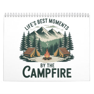 Campfire Moments Rustic Calendar