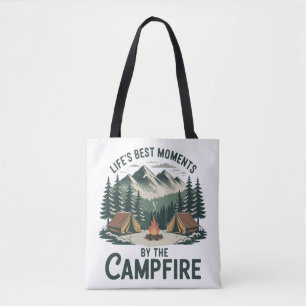 Campfire Moments Tote Bag