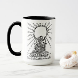 Campfire Mug Art by Elizabeth Sampson