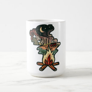 Campfire Night Adventure Coffee Mug