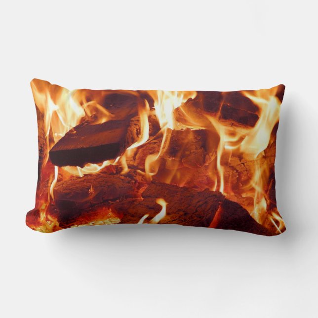 Campfire Pillow (Front)