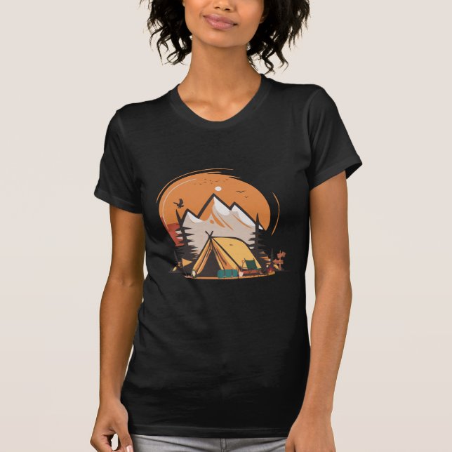 Campfire Serenity  T-Shirt (Front)