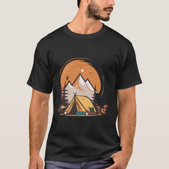 Campfire Serenity  T-Shirt (Front)