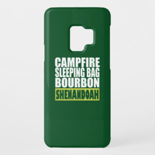 Campfire Sleeping Bag Bourbon Shenandoah Case-Mate Samsung Galaxy S9 Case