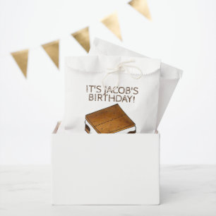 Campfire S'mores Marshmallow Smores Birthday Party Favour Bag