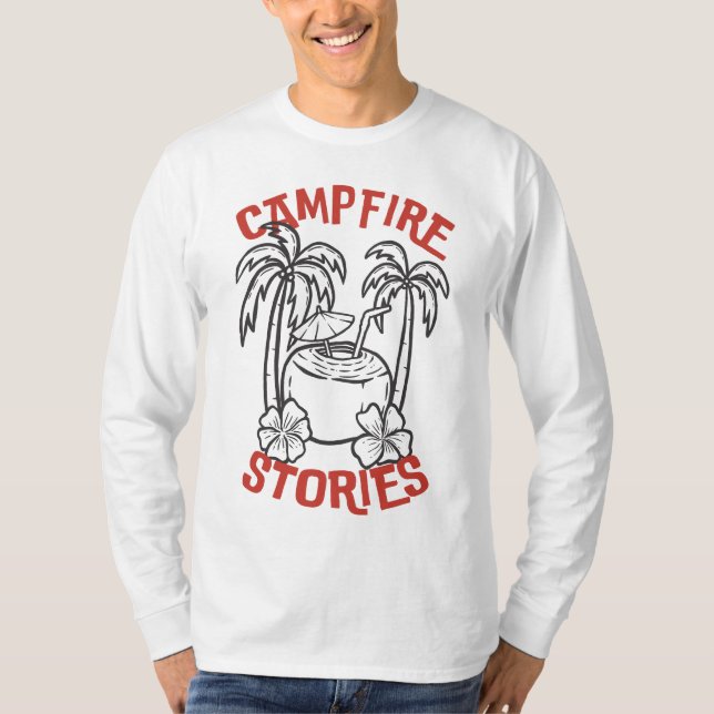 campfire stories T-Shirt (Front)