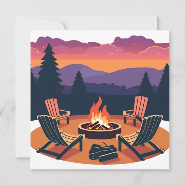 Campfire Sunset (Front)