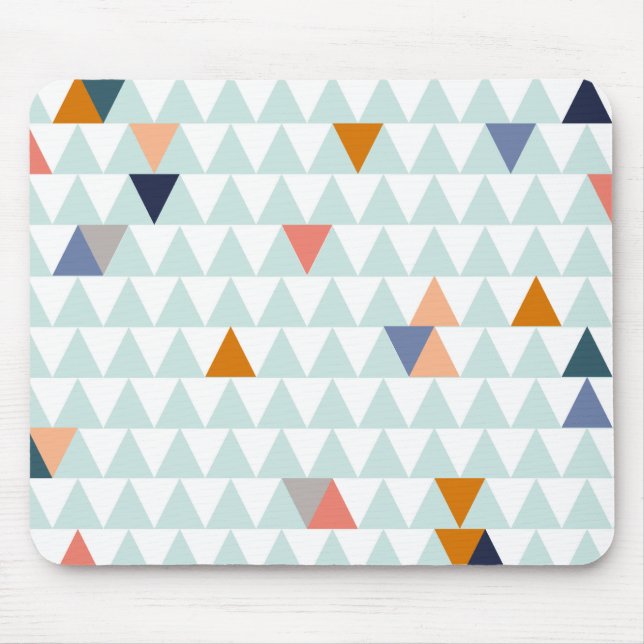 Campfire Triangles Mouse Pad (Front)