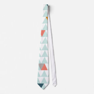 Campfire Triangles Tie