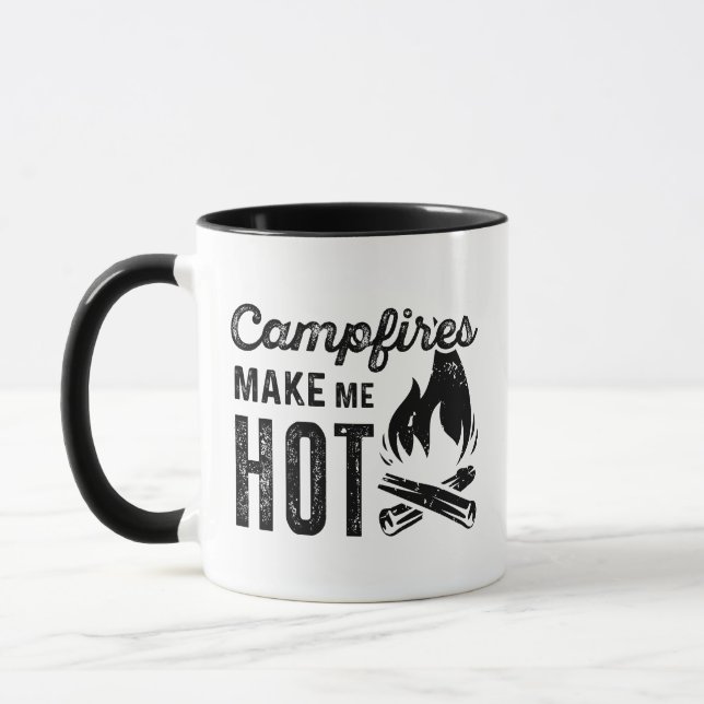 Campfires Make Me Hot Mug (Left)