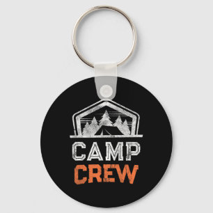 Campground Staff Camp Crew Summer Cousins Camping Key Ring