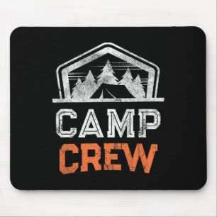 Campground Staff Camp Crew Summer Cousins Camping Mouse Pad