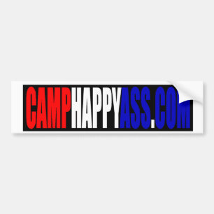 CAMPHAPPYASS.COM Bumper Sticker