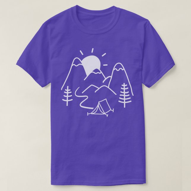 Camping 15 T-Shirt (Design Front)