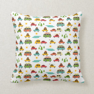 Camping Adventure Caravan Cushion
