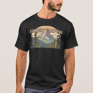 Camping Adventure Eplore the Nature Mountain frien T-Shirt