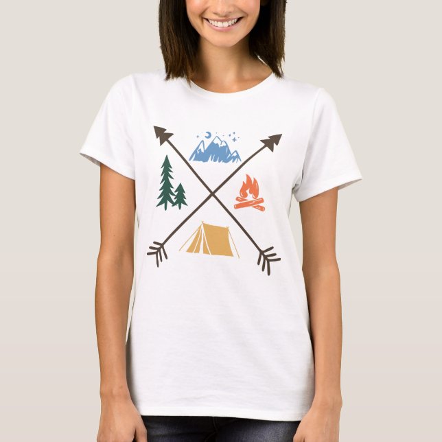 Camping Adventure T-Shirt (Front)