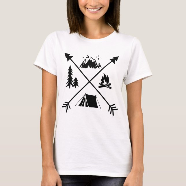 Camping Adventure T-Shirt (Front)