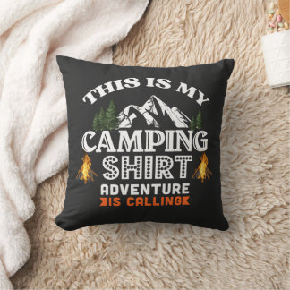 Camping Adventures Cushion