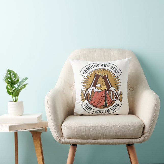 Camping and Beer Cushion (Chair)