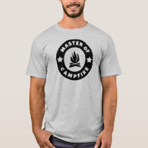 Camping and campfire t-shirt