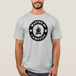Camping and campfire t-shirt