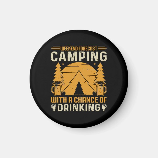 Camping and drinking magnet (Front)