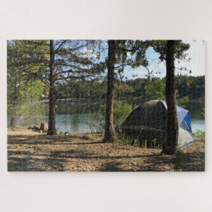 Camping at Table Rock Lake Jigsaw Puzzle