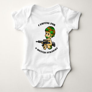 Camping Baby Bodysuit