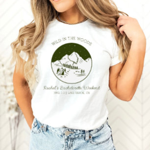 Camping Bachelorette Personalised T-Shirt