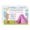 Camping Birthday Party Invitation for Girl