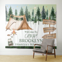 Camping Bonfire Campfire S'mores Outdoor Birthday
