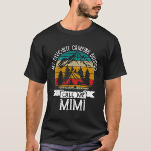Camping Buddies Call Me Camping Mimi Camper  T-Shirt