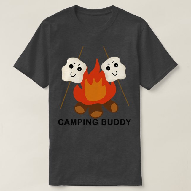 camping BUDDY T-Shirt (Design Front)