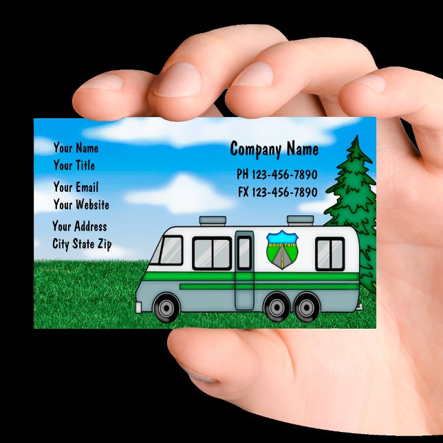 Camping Business Cards (Creator Uploaded)
